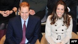 Hoàng tử William và vị hôn thê Kate Middleton