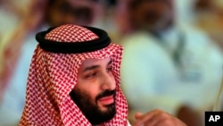 Thái tử Ả Rập Xê Út Mohammed bin Salman.