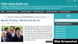 Chỉ sau vài tháng xuất hiện, blog 'Chân dung quyền lực' hiện thu hút được gần 20 triệu lượt truy cập.