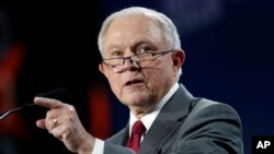 Bộ trưởng Tư pháp Mỹ Jeff Sessions. 