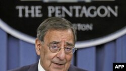 ABD Savunma Bakanı Leon Panetta Pentagonda savunma bütçesini açıklarken