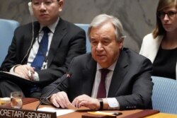 BM Genel Sekreteri Antonio Guterres