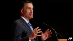 Ông Mitt Romney, cựu ứng viên tổng thống của đảng Cộng hoà.