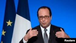 Tổng thống Phap Francois Hollande