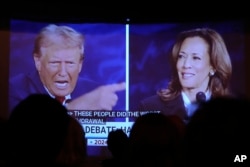 ABC kanalında yayınlanan Trump-Harris tartışması ABD'de ilgiyle izlendi.