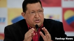 Tổng thống Venezuela Hugo Chavez.