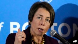 Massachusetts Valisi seçilen Demokrat Partili Maura Healey