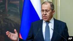 Rusya Dışişleri Bakanı Sergey Lavrov