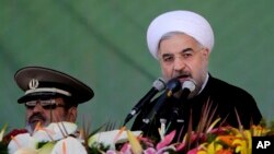 Tổng thống Iran Hassan Rouhani.