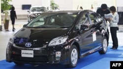 Xe hybrid Prius của hãng Toyota