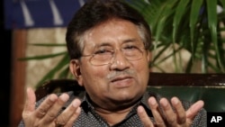 Cựu Tổng thống Pakistan Pervez Musharraf.