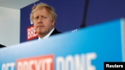 Thủ tướng Anh Boris Johnson hiện đang vận động cho cuộc bầu cử vào ngày 12 tháng 12. Các cuộc khảo sát cho thấy ông đang trên đường giành chiến thắng.