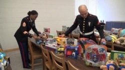 US Marines, Toys for Tots Bring Christmas Joy