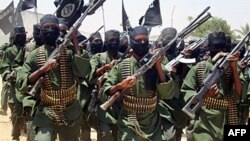 Các thành viên nhóm phiến quân al-Shabab ở Somalia