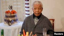 Cựu tổng thống Nam Phi Nelson Mandela.