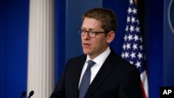 Phát ngôn viên Tòa Bạch Ốc Jay Carney nói chính phủ Hoa Kỳ đã nói rõ cho Iran rằng việc chọn ông Abutalebi là không thích đáng