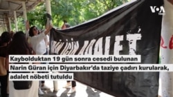 Narin Güran için Diyarbakır'da taziye çadırı kuruldu, adalet nöbeti tutuldu