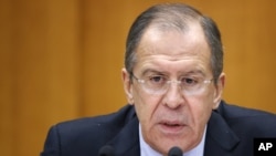 Ngoại trưởng Nga Sergei Lavrov